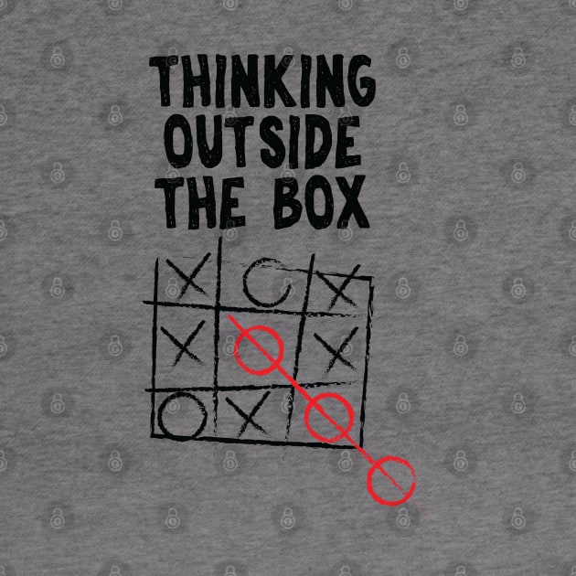 Think Outside The Box print Neurodiversity by theodoros20